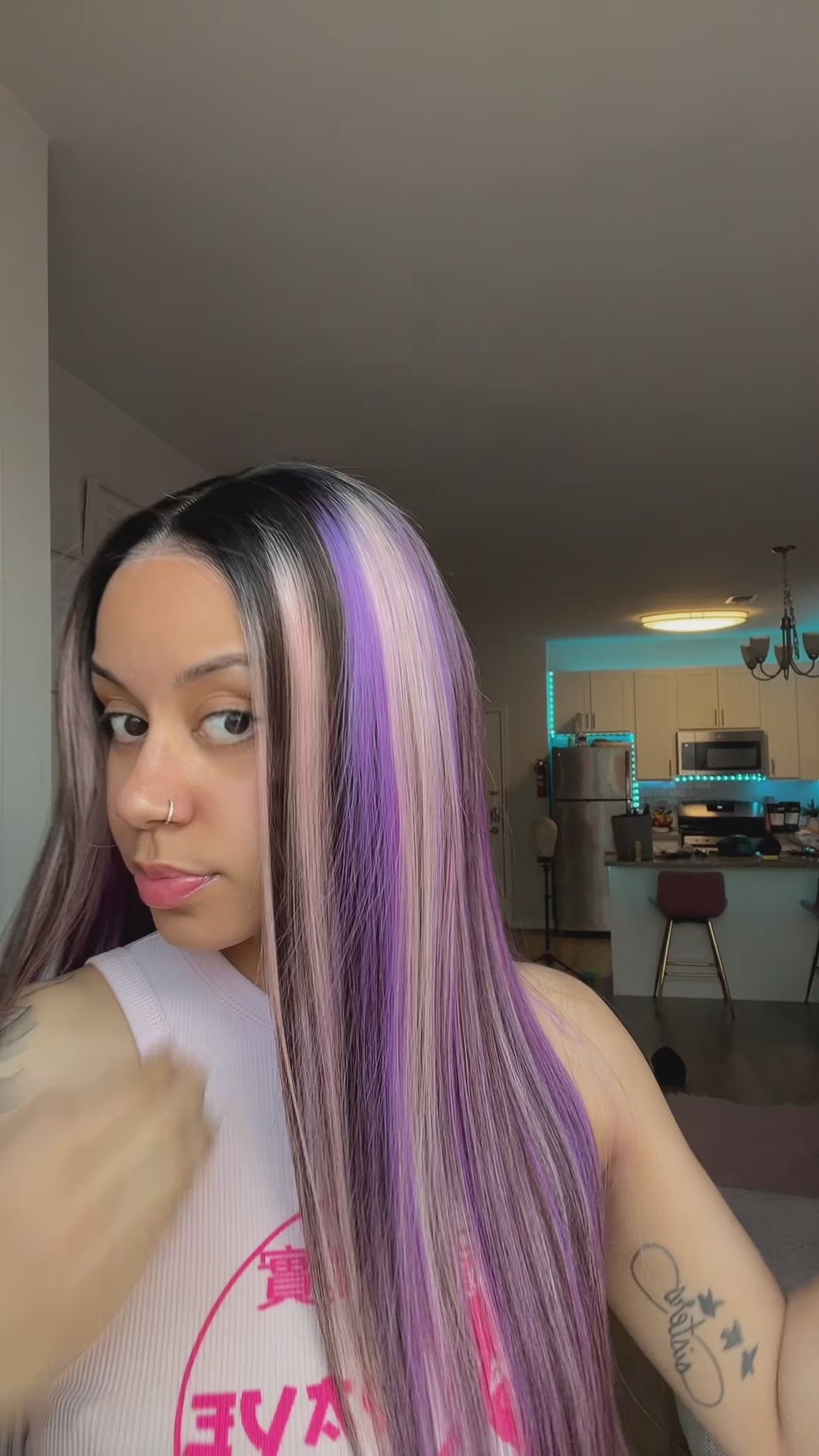 Purple Highlights